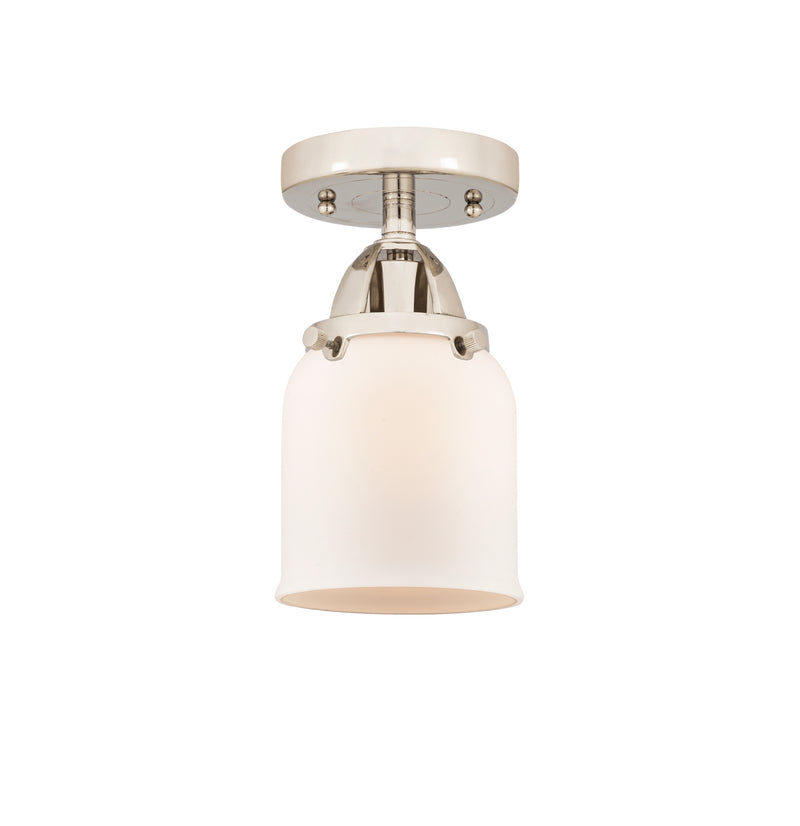 Innovations 288-1C-PN-G51 One Light Semi-Flush Mount, Polished Nickel