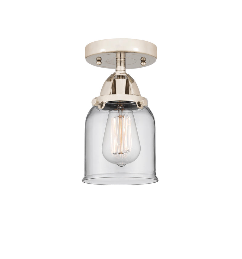 Innovations 288-1C-PN-G52 One Light Semi-Flush Mount, Polished Nickel