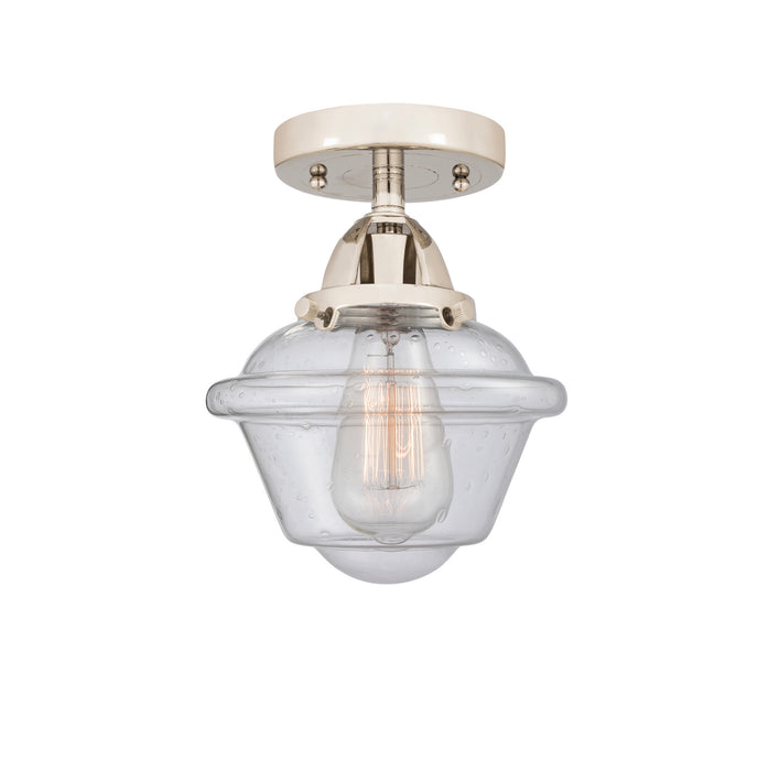 Innovations 288-1C-PN-G534 One Light Semi-Flush Mount, Polished Nickel