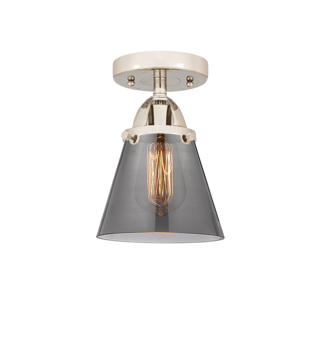 Innovations 288-1C-PN-G63 One Light Semi-Flush Mount, Polished Nickel