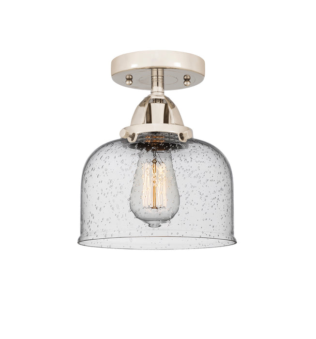 Innovations 288-1C-PN-G74 One Light Semi-Flush Mount, Polished Nickel