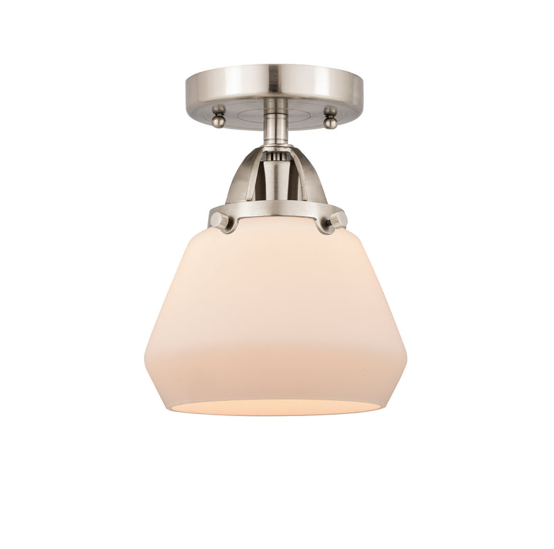Innovations 288-1C-SN-G171 One Light Semi-Flush Mount, Brushed Satin Nickel