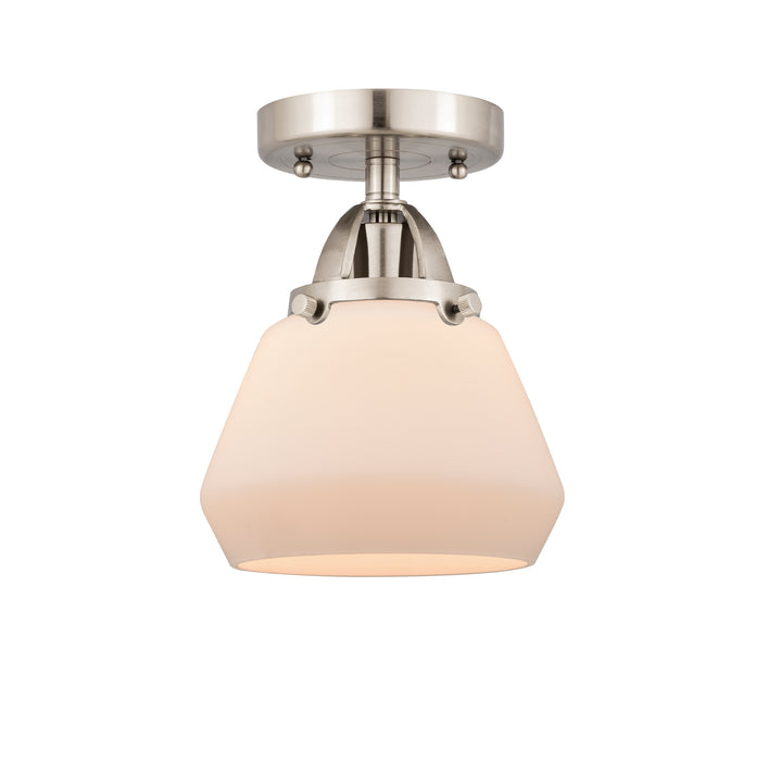 Innovations 288-1C-SN-G171 One Light Semi-Flush Mount, Brushed Satin Nickel