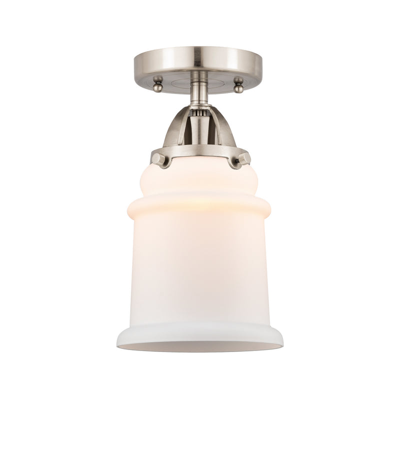 Innovations 288-1C-SN-G181 One Light Semi-Flush Mount, Brushed Satin Nickel