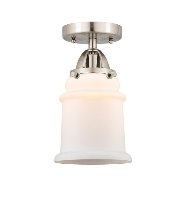 Innovations 288-1C-SN-G181 One Light Semi-Flush Mount, Brushed Satin Nickel