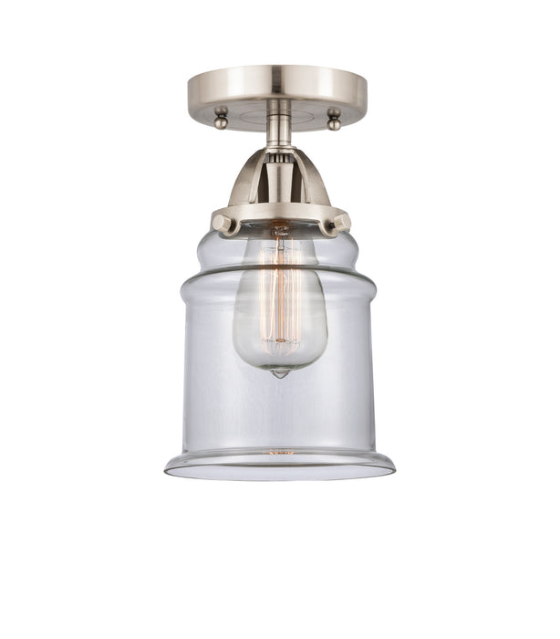 Innovations 288-1C-SN-G182 One Light Semi-Flush Mount, Brushed Satin Nickel