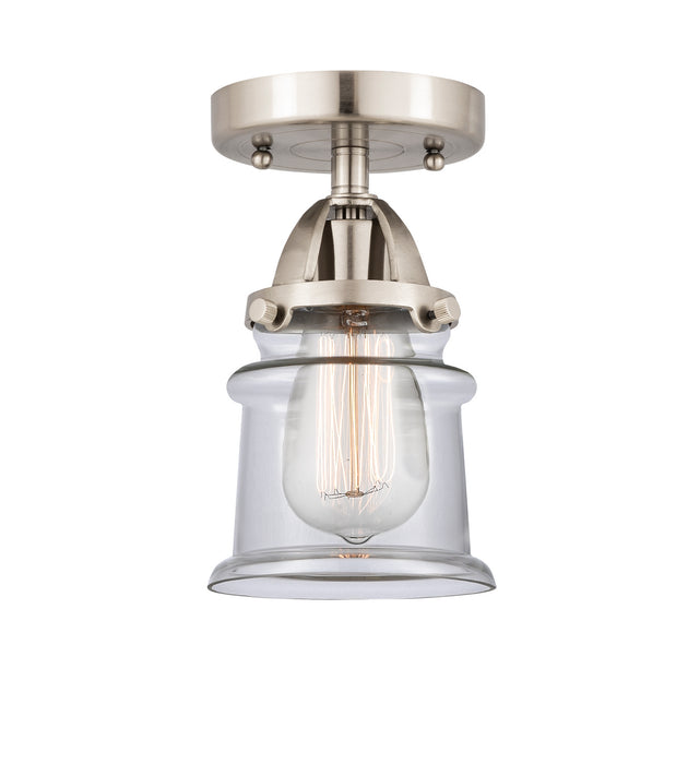 Innovations 288-1C-SN-G182S One Light Semi-Flush Mount, Brushed Satin Nickel