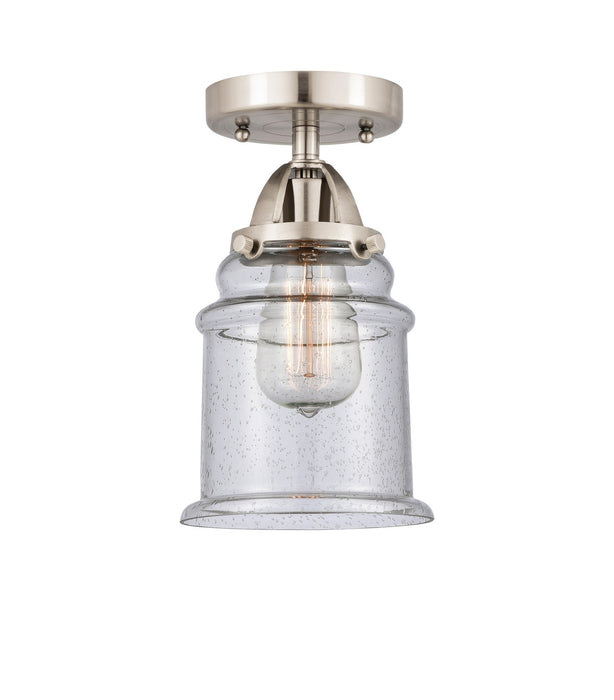 Innovations 288-1C-SN-G184-LED LED Semi-Flush Mount, Brushed Satin Nickel