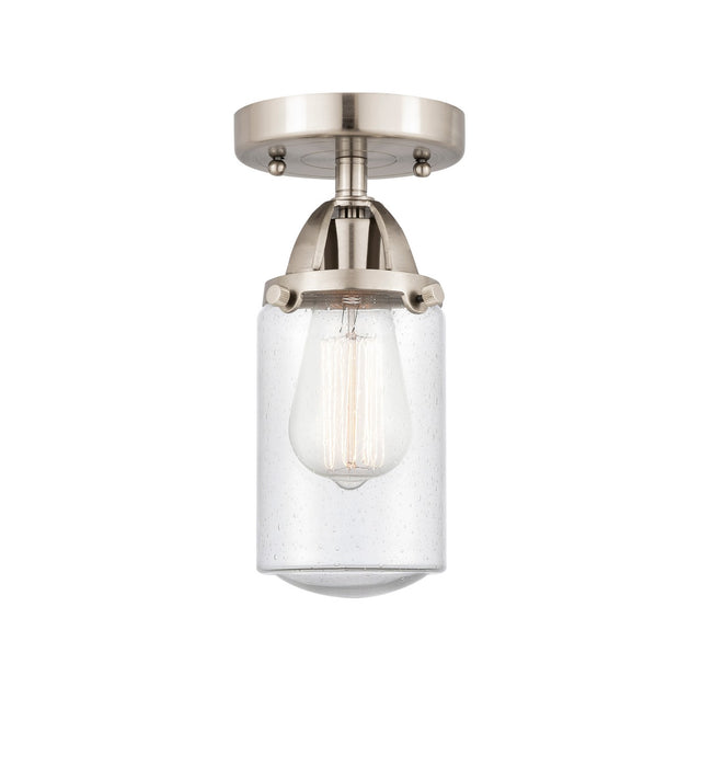 Innovations 288-1C-SN-G314-LED LED Semi-Flush Mount, Brushed Satin Nickel
