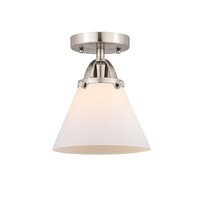Innovations 288-1C-SN-G41-LED LED Semi-Flush Mount, Brushed Satin Nickel
