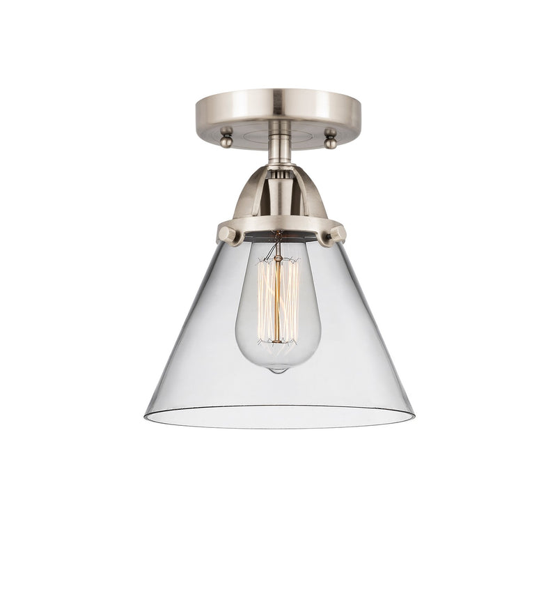 Innovations 288-1C-SN-G42-LED LED Semi-Flush Mount, Brushed Satin Nickel