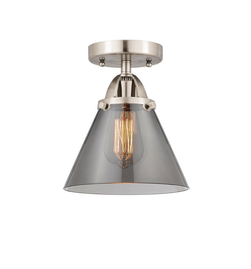 Innovations 288-1C-SN-G43-LED LED Semi-Flush Mount, Brushed Satin Nickel