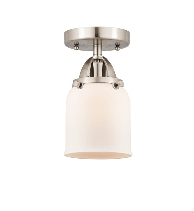 Innovations 288-1C-SN-G51 One Light Semi-Flush Mount, Brushed Satin Nickel