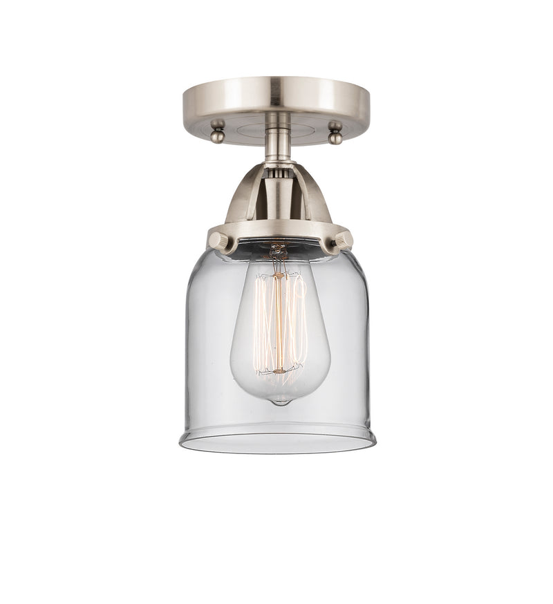 Innovations 288-1C-SN-G52 One Light Semi-Flush Mount, Brushed Satin Nickel