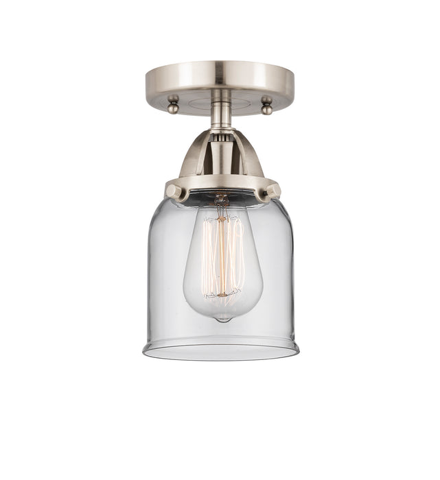 Innovations 288-1C-SN-G52 One Light Semi-Flush Mount, Brushed Satin Nickel