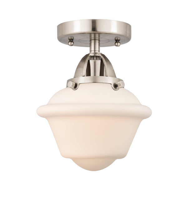 Innovations 288-1C-SN-G531 One Light Semi-Flush Mount, Brushed Satin Nickel