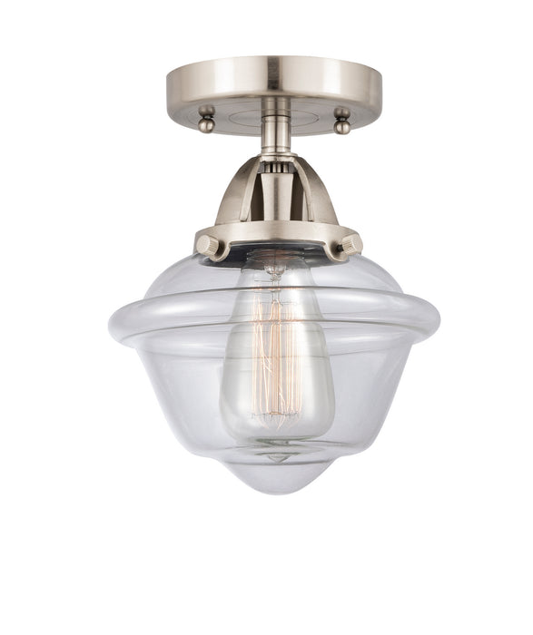 Innovations 288-1C-SN-G532 One Light Semi-Flush Mount, Brushed Satin Nickel