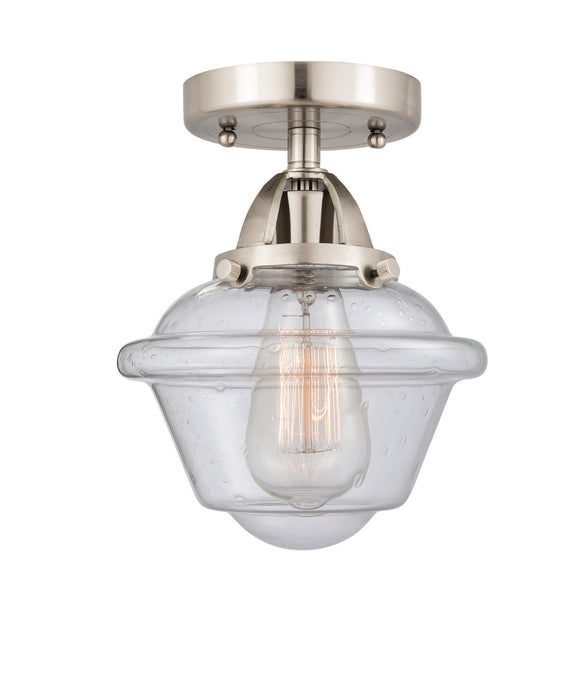 Innovations 288-1C-SN-G534 One Light Semi-Flush Mount, Brushed Satin Nickel