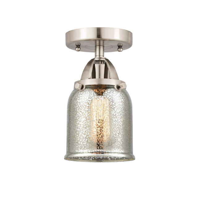 Innovations 288-1C-SN-G58 One Light Semi-Flush Mount, Brushed Satin Nickel