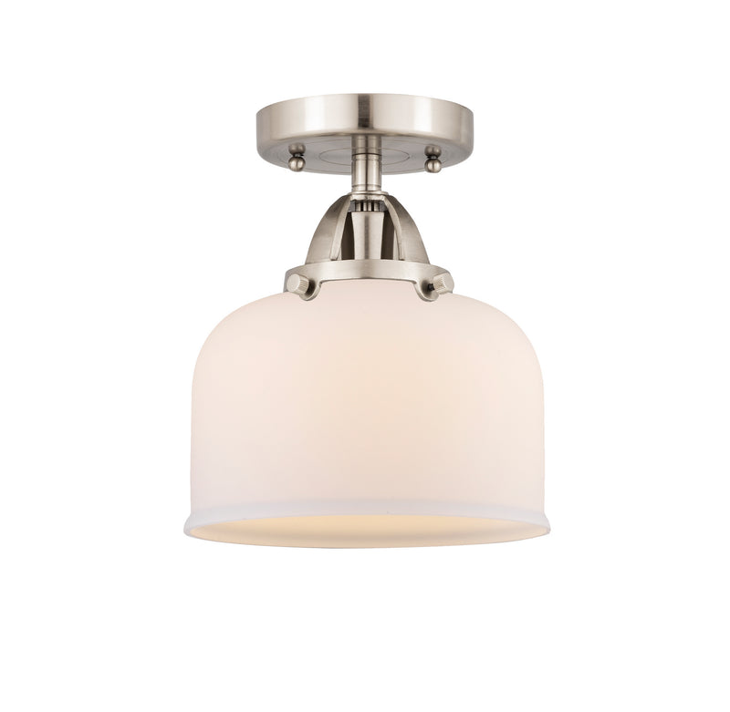 Innovations 288-1C-SN-G71 One Light Semi-Flush Mount, Brushed Satin Nickel