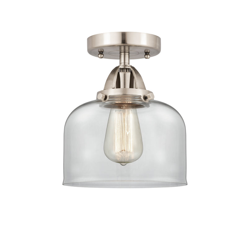Innovations 288-1C-SN-G72 One Light Semi-Flush Mount, Brushed Satin Nickel