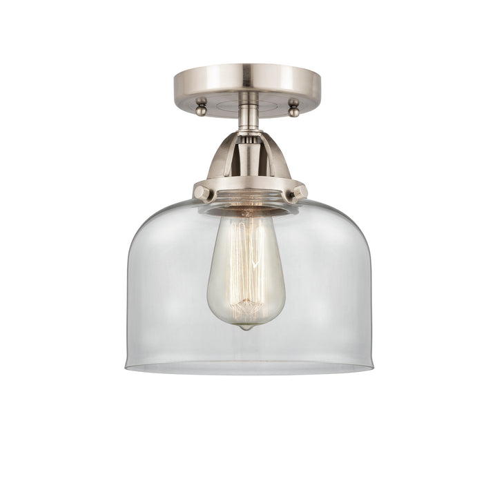 Innovations 288-1C-SN-G72 One Light Semi-Flush Mount, Brushed Satin Nickel
