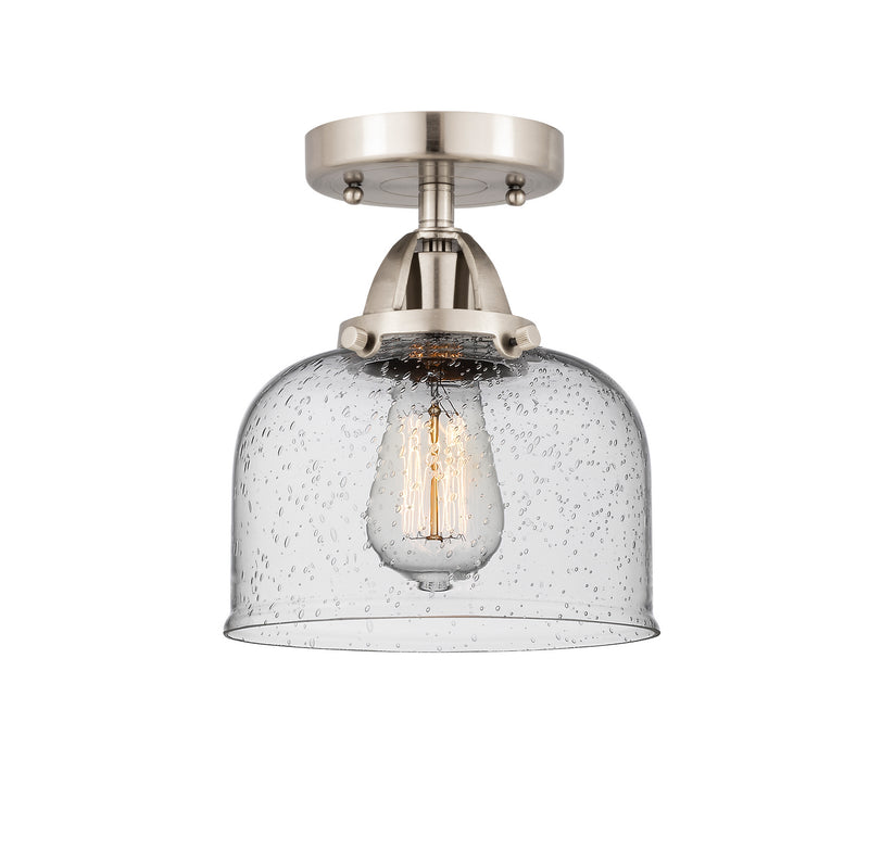 Innovations 288-1C-SN-G74 One Light Semi-Flush Mount, Brushed Satin Nickel