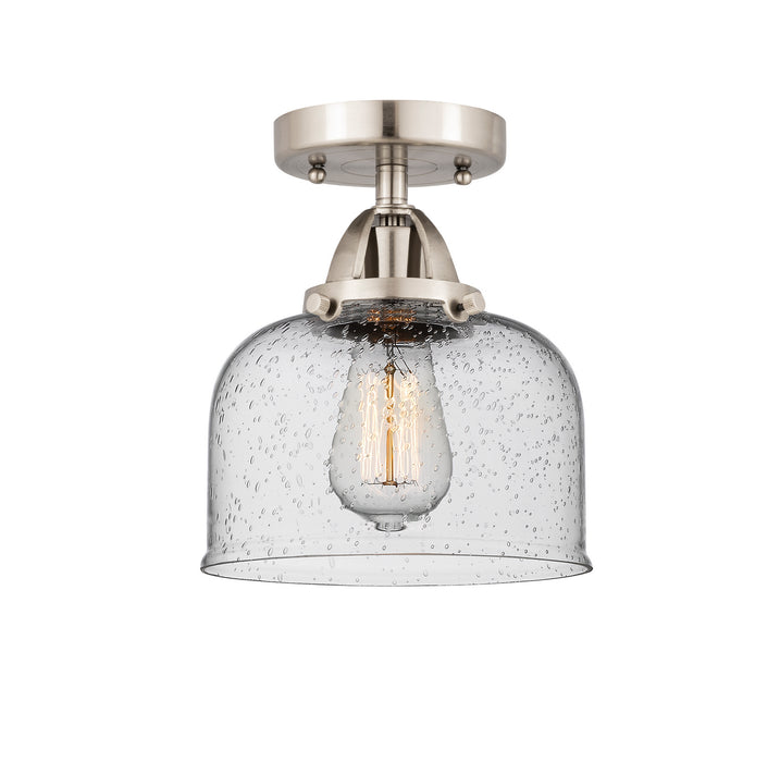 Innovations 288-1C-SN-G74 One Light Semi-Flush Mount, Brushed Satin Nickel