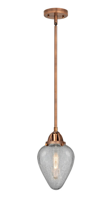 Innovations 288-1S-AC-G165-LED LED Mini Pendant, Antique Copper