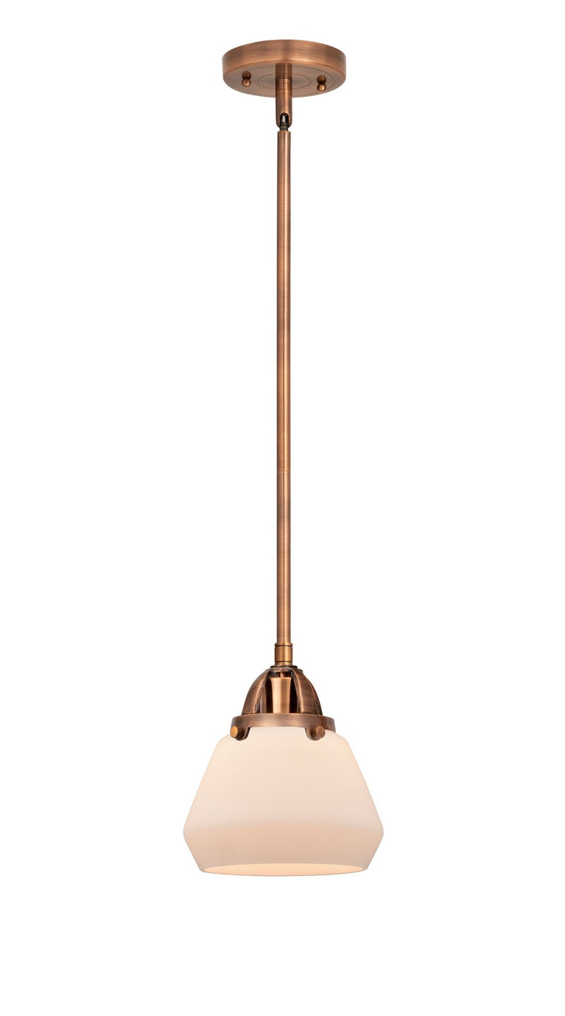Innovations 288-1S-AC-G171-LED LED Mini Pendant, Antique Copper