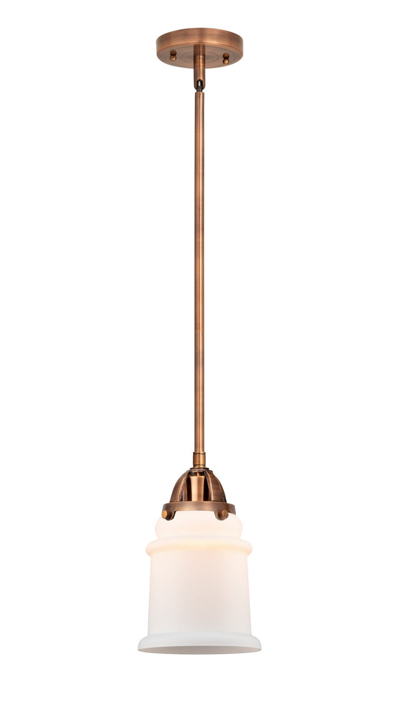 Innovations 288-1S-AC-G181-LED LED Mini Pendant, Antique Copper