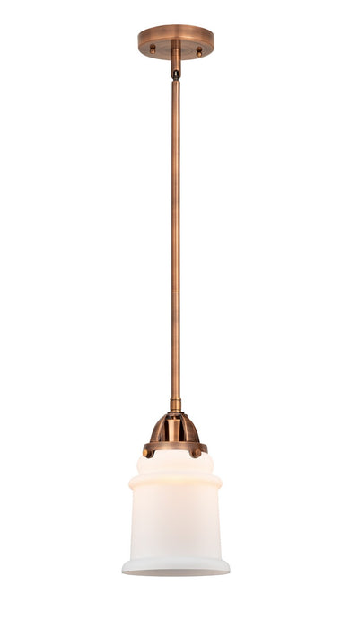 Innovations 288-1S-AC-G181-LED LED Mini Pendant, Antique Copper