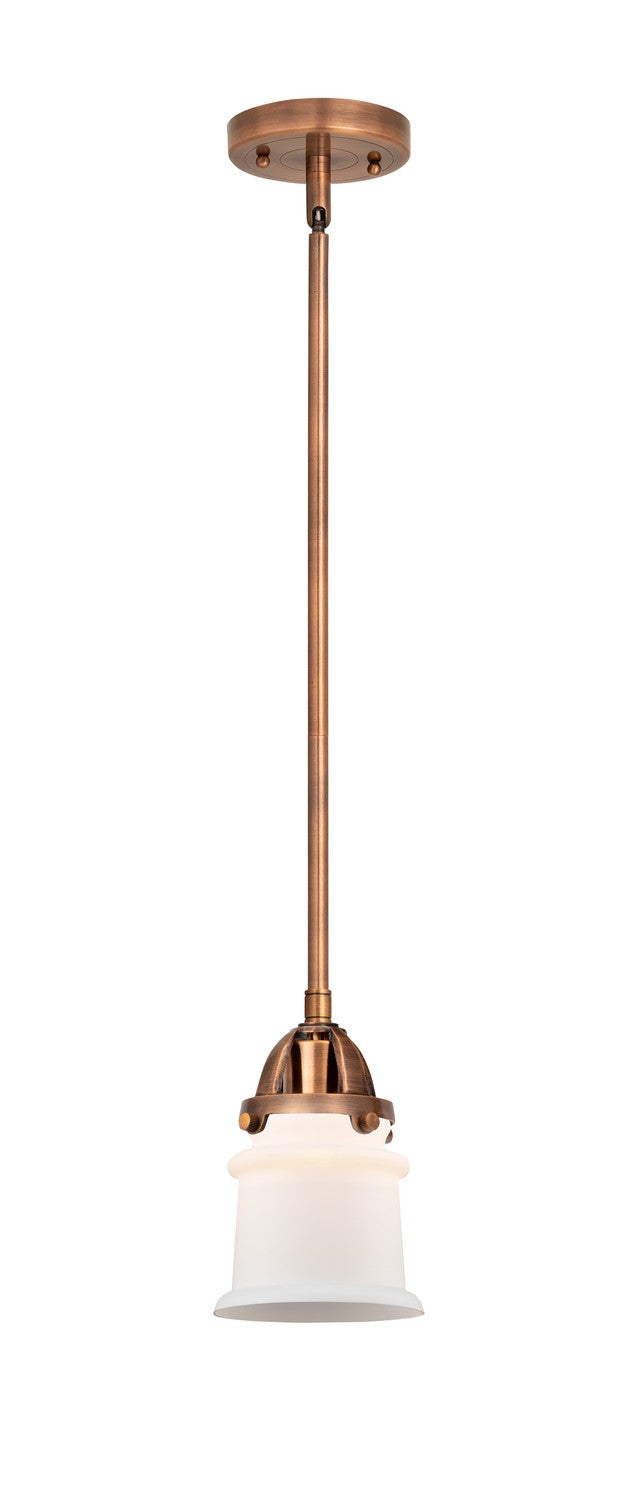 Innovations 288-1S-AC-G181S-LED LED Mini Pendant, Antique Copper