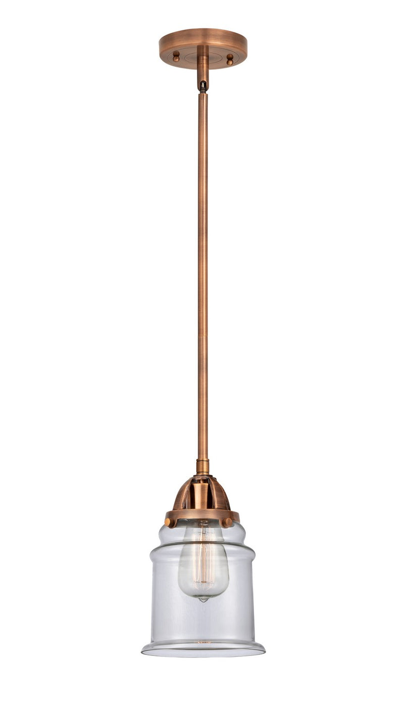 Innovations 288-1S-AC-G182-LED LED Mini Pendant, Antique Copper