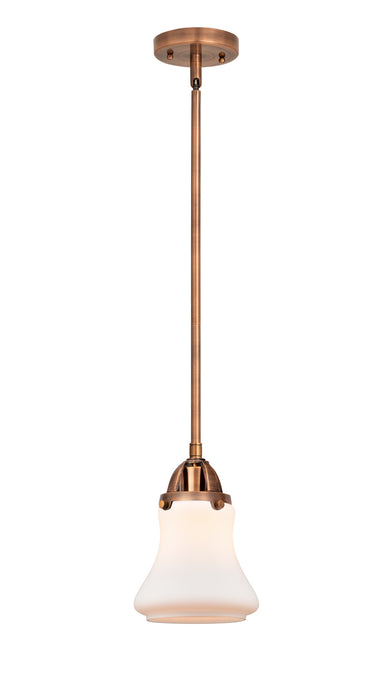 Innovations 288-1S-AC-G191 One Light Mini Pendant, Antique Copper