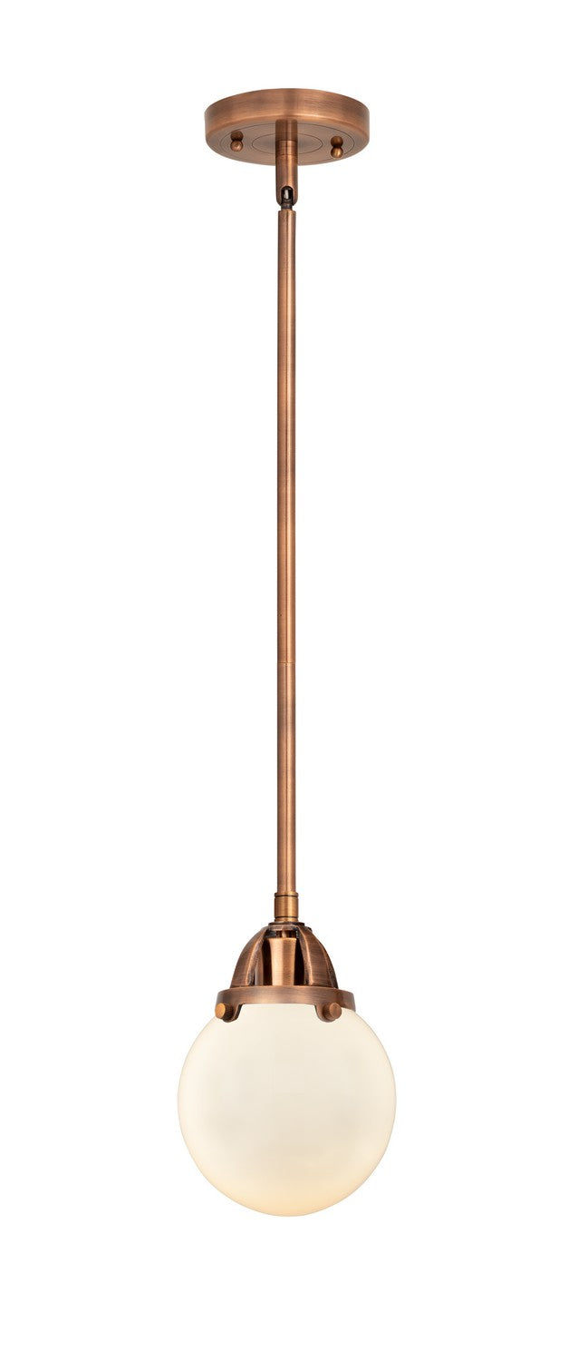 Innovations 288-1S-AC-G201-6-LED LED Mini Pendant, Antique Copper