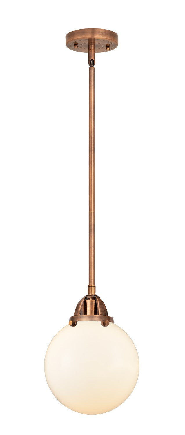 Innovations 288-1S-AC-G201-8-LED LED Mini Pendant, Antique Copper