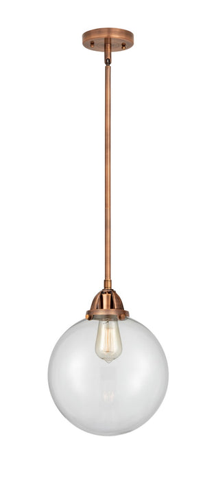 Innovations 288-1S-AC-G202-10-LED LED Mini Pendant, Antique Copper