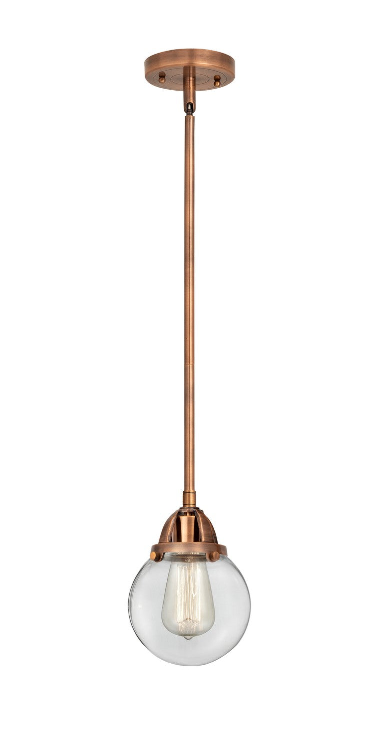 Innovations 288-1S-AC-G202-6-LED LED Mini Pendant, Antique Copper