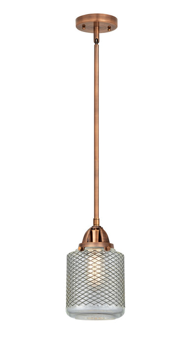 Innovations 288-1S-AC-G262-LED LED Mini Pendant, Antique Copper