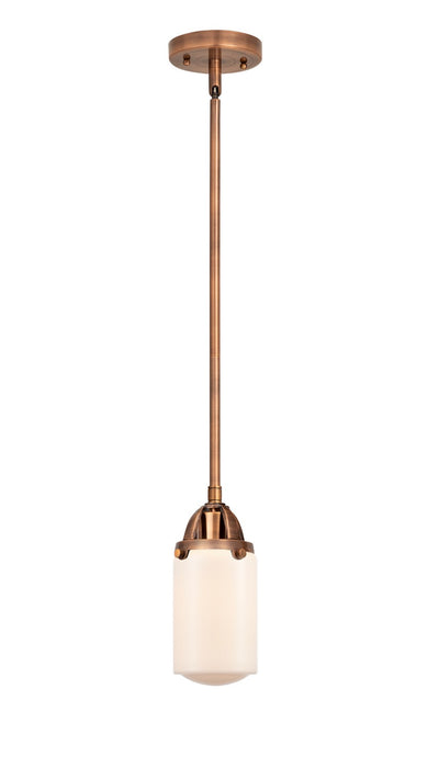 Innovations 288-1S-AC-G311-LED LED Mini Pendant, Antique Copper