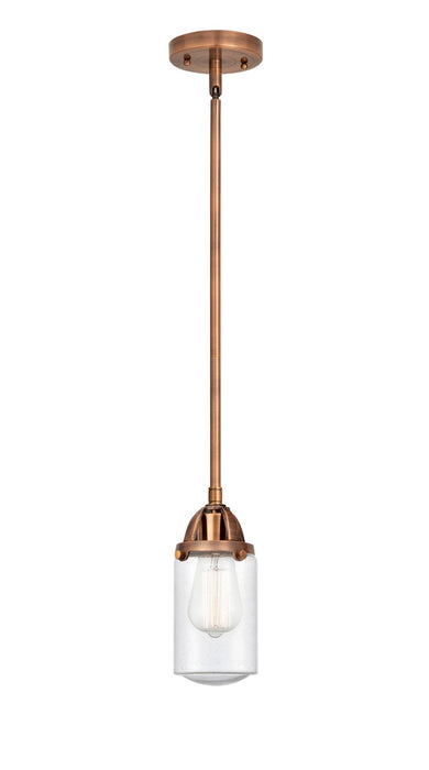 Innovations 288-1S-AC-G314-LED LED Mini Pendant, Antique Copper