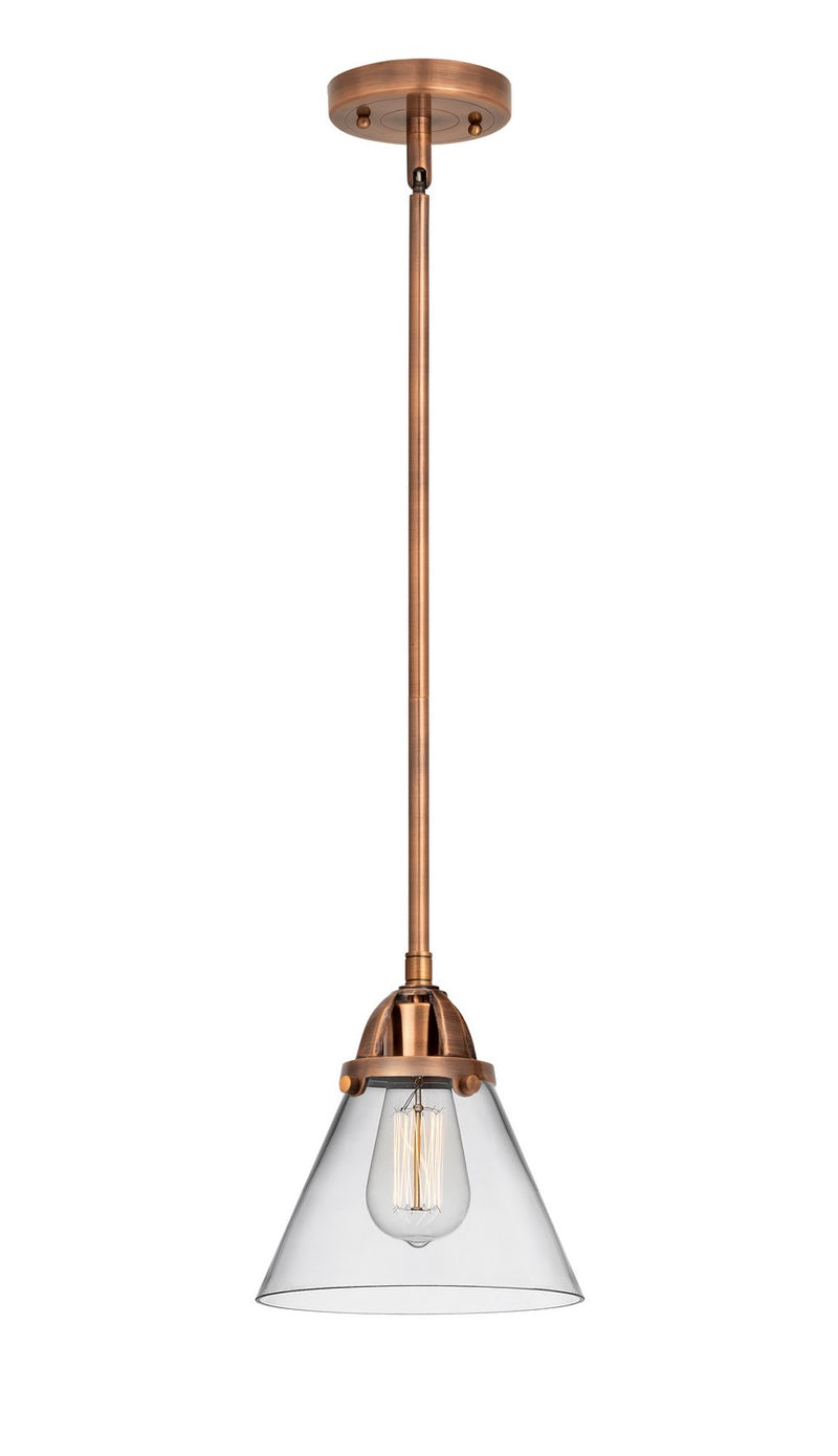 Innovations 288-1S-AC-G42-LED LED Mini Pendant, Antique Copper