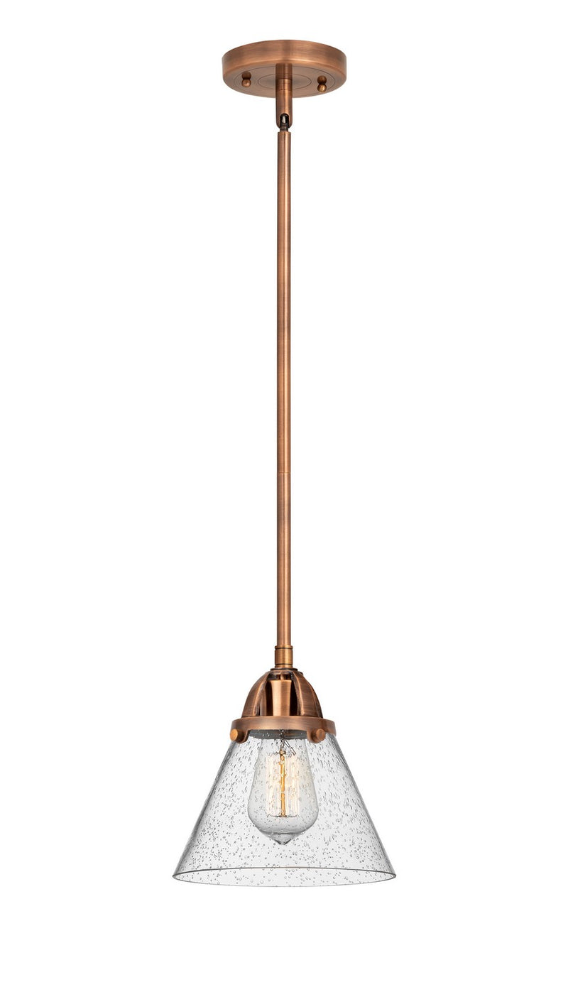 Innovations 288-1S-AC-G44-LED LED Mini Pendant, Antique Copper