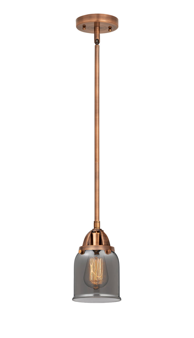 Innovations 288-1S-AC-G53 One Light Mini Pendant, Antique Copper
