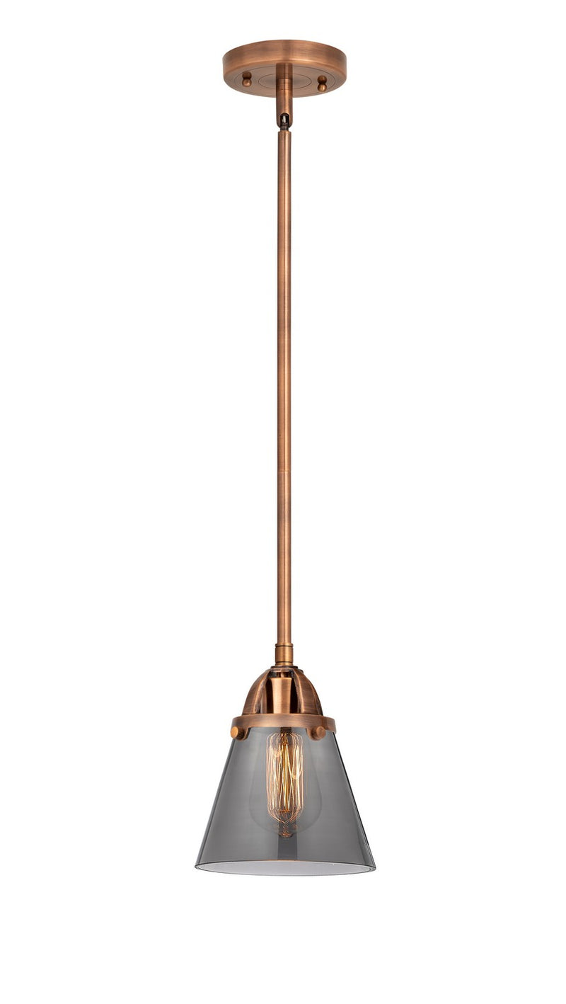 Innovations 288-1S-AC-G63-LED LED Mini Pendant, Antique Copper