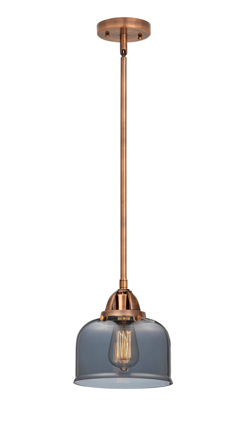 Innovations 288-1S-AC-G73 One Light Mini Pendant, Antique Copper