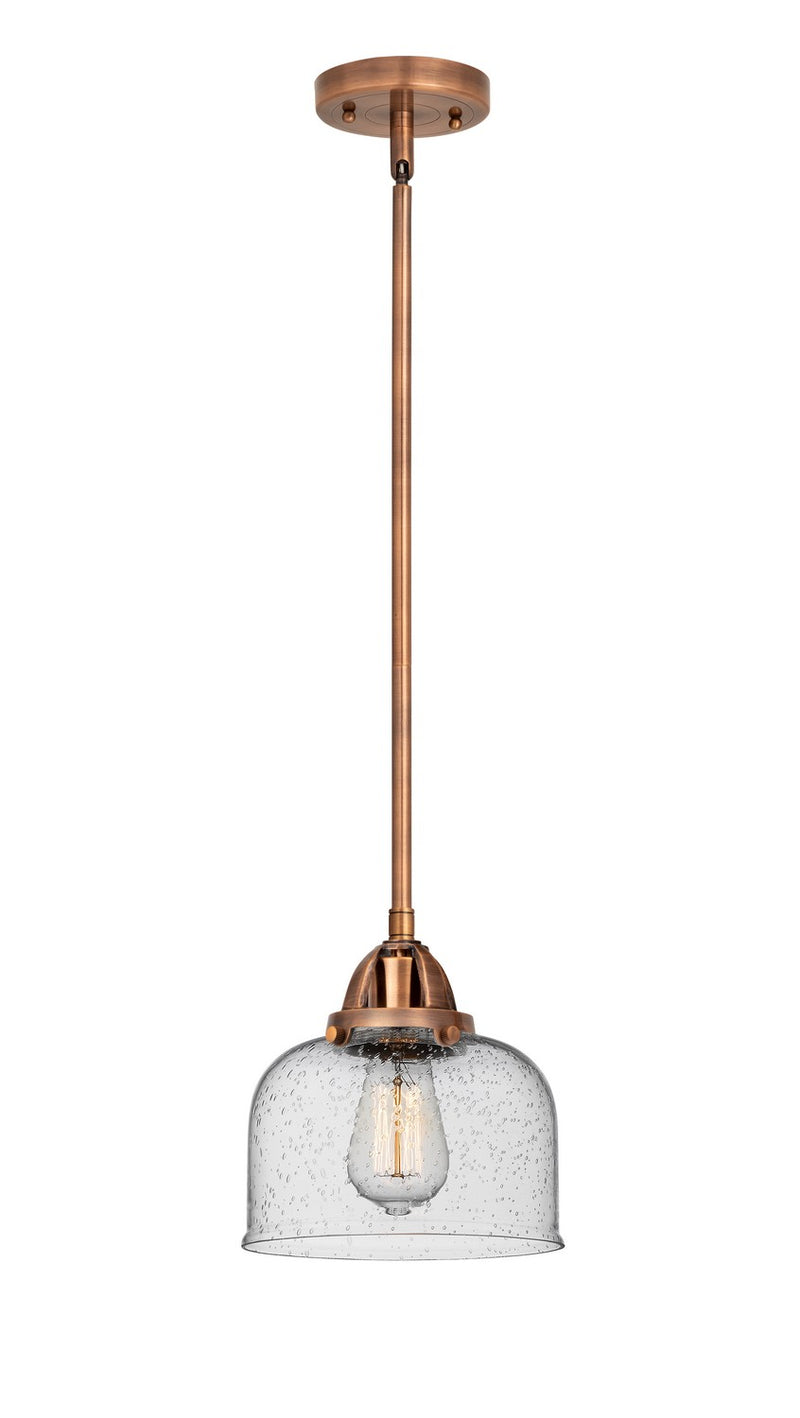 Innovations 288-1S-AC-G74-LED LED Mini Pendant, Antique Copper