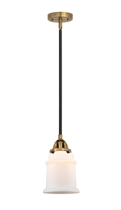Innovations 288-1S-BAB-G181 One Light Mini Pendant, Black Antique Brass