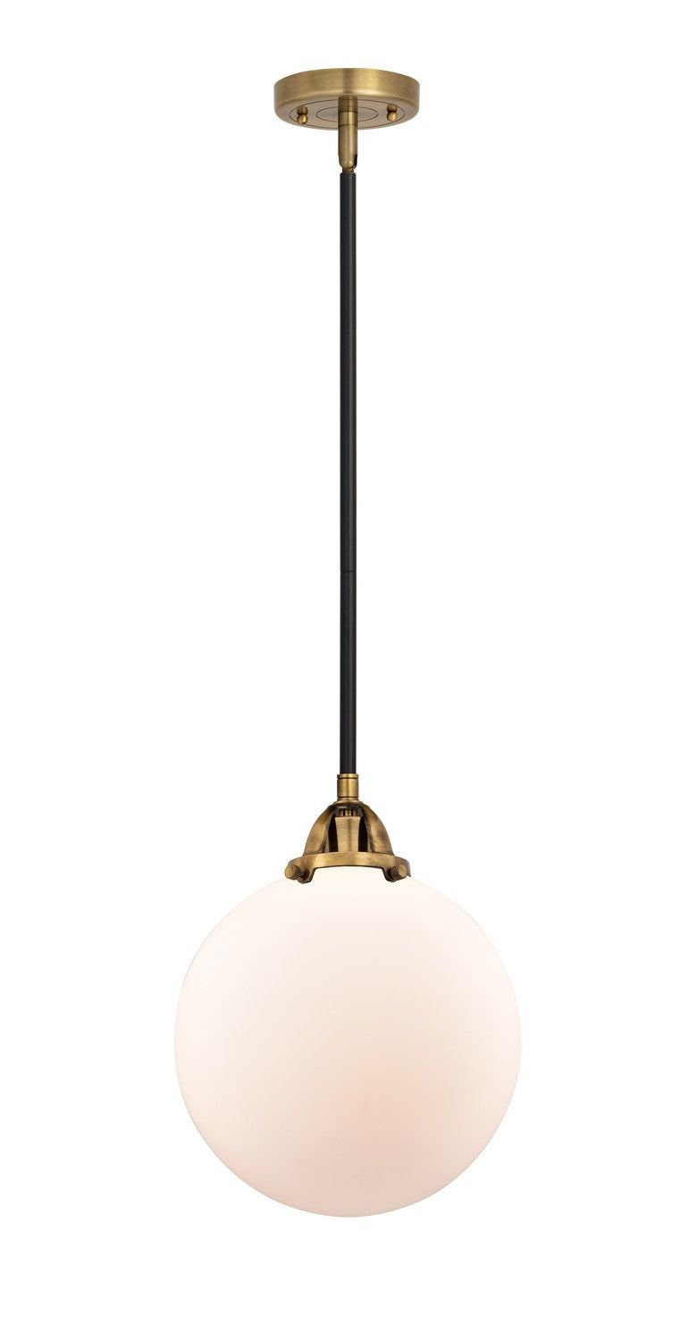Innovations 288-1S-BAB-G201-10-LED LED Mini Pendant, Black Antique Brass